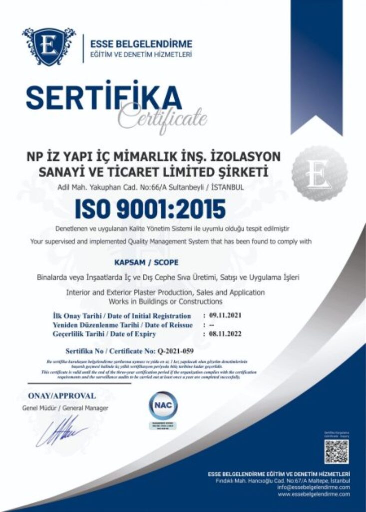 ISO Sertifikasi